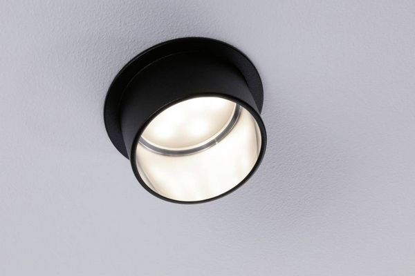 Produktbild: Paulmann 93383 LED-Einbauleuchte 19.5W Schwarz, Eisen