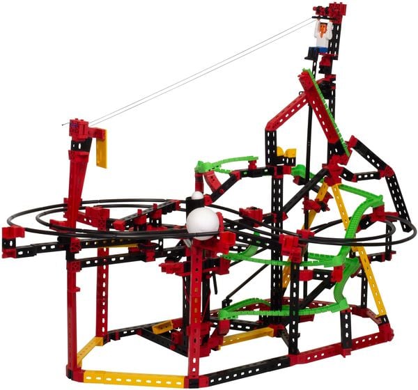Fischertechnik 559890 - ADVANCED Funny Reactions, 3 Modelle, Kettenreaktionsspiele, Konstruktionsbaukasten