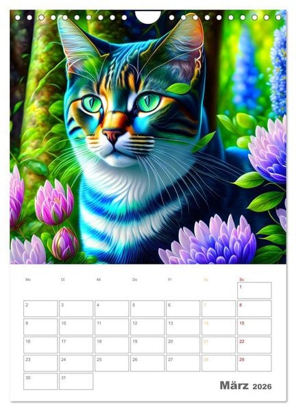 Produktbild: Liebenswerte Hunde und Katzen (Wandkalender 2026 DIN A4 hoch), CALVENDO Monatskalender