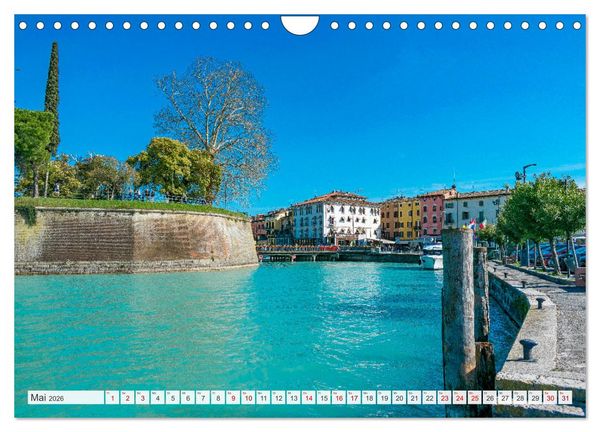 Produktbild: Traumziel am Gardasee. Peschiera del Garda (Wandkalender 2026 DIN A4 quer), CALVENDO Monatskalender