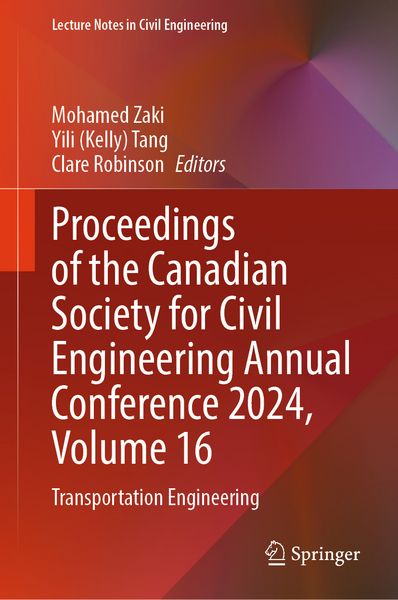 Produktbild: Proceedings of the Canadian Society for Civil Engineering Annual Conference 2024, Volume 16