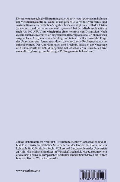 Produktbild: Art. 102 AEUV im Lichte eines &ouml;konomisch gepr&auml;gten Pr&uuml;fungsansatzes