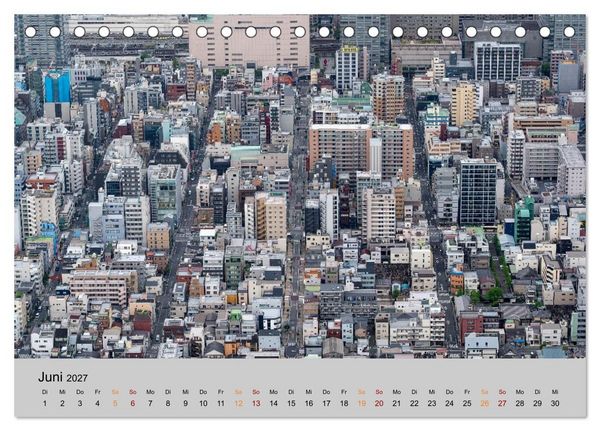 Produktbild: Tokio. Die faszinierende Metropole Japans (Tischkalender 2027 DIN A5 quer), CALVENDO Monatskalender