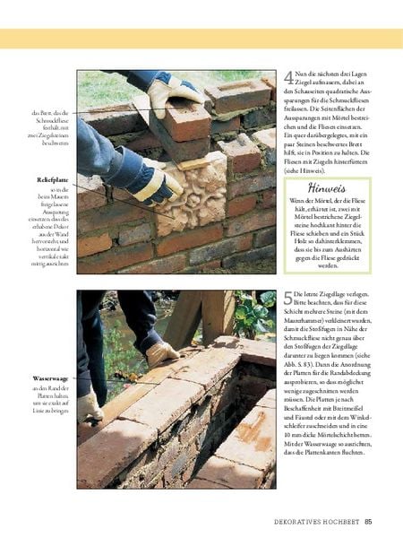 Produktbild: Projekte mit Ziegelsteinen: 16 tolle Ideen f&uuml;r Ihren Garten und Terrasse