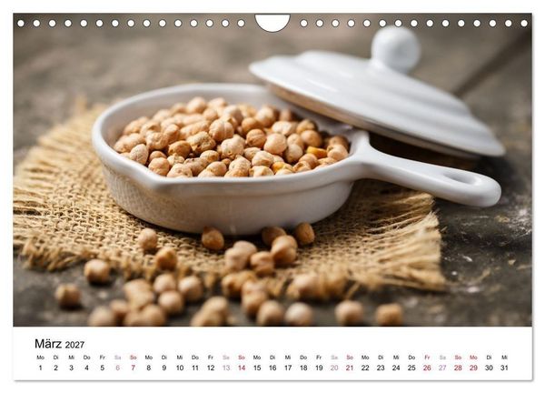 Produktbild: Zwischen Herd und Herz - Stimmungsvolle K&uuml;chenmomente f&uuml;r das ganze Jahr (Wandkalender 2027 DIN A4 quer), CALVENDO Monatskalender