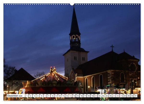 Produktbild: BURGDORFER ANSICHTEN (hochwertiger Premium Wandkalender 2026 DIN A2 quer), Kunstdruck in Hochglanz