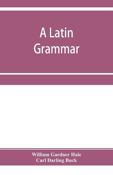 Produktbild: A Latin grammar
