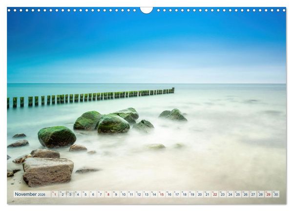 Produktbild: Farben der Ostsee (Wandkalender 2026 DIN A3 quer), CALVENDO Monatskalender