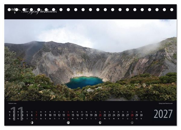 Produktbild: Costa Rica Blickwinkel 2027 (Tischkalender 2027 DIN A5 quer), CALVENDO Monatskalender