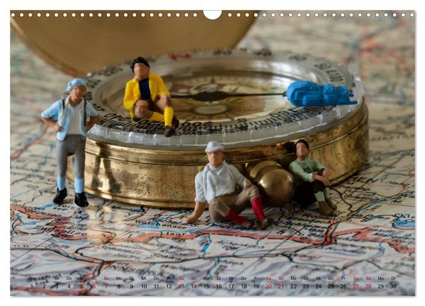 Produktbild: H&ouml;her, schneller, kleiner - Miniaturen in unserem Alltag (Wandkalender 2026 DIN A3 quer), CALVENDO Monatskalender