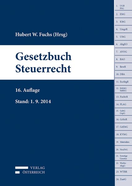 Produktbild: Gesetzbuch Steuerrecht