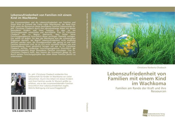 Produktbild: Lebenszufriedenheit von Familien mit einem Kind im Wachkoma