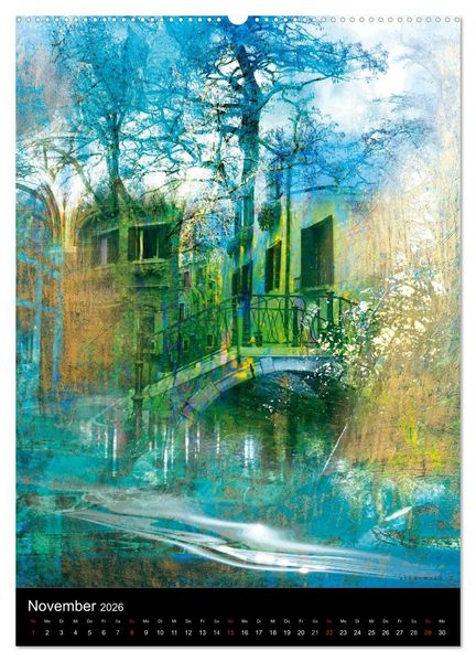 Produktbild: reflections (hochwertiger Premium Wandkalender 2026 DIN A2 hoch), Kunstdruck in Hochglanz