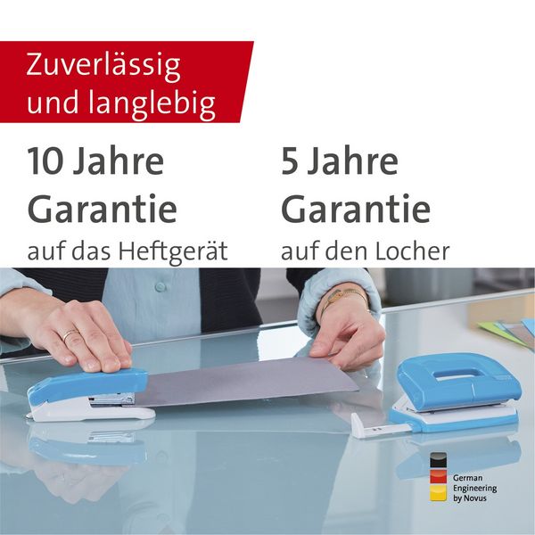 Produktbild: novus Locher und Heftger&auml;t petrol
