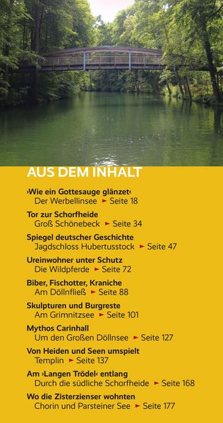 Produktbild: TRESCHER Reisef&uuml;hrer Schorfheide