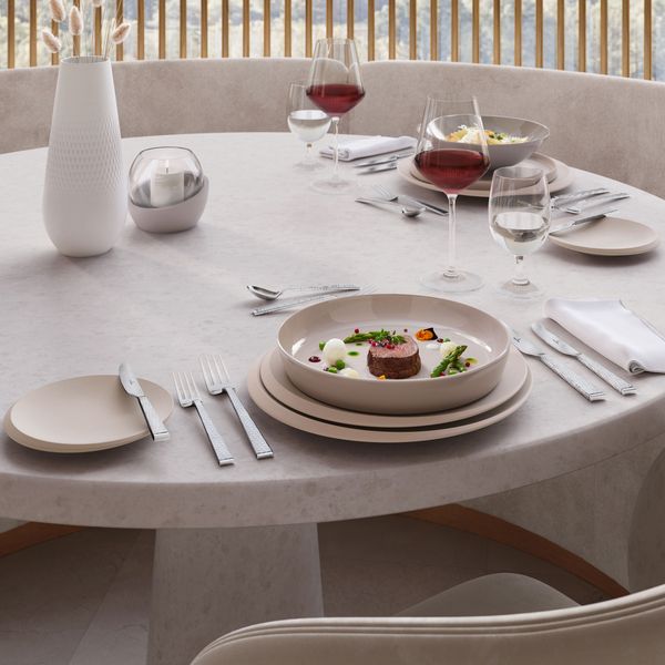 Produktbild: Villeroy & Boch La Boule Schale flach Pure Beige