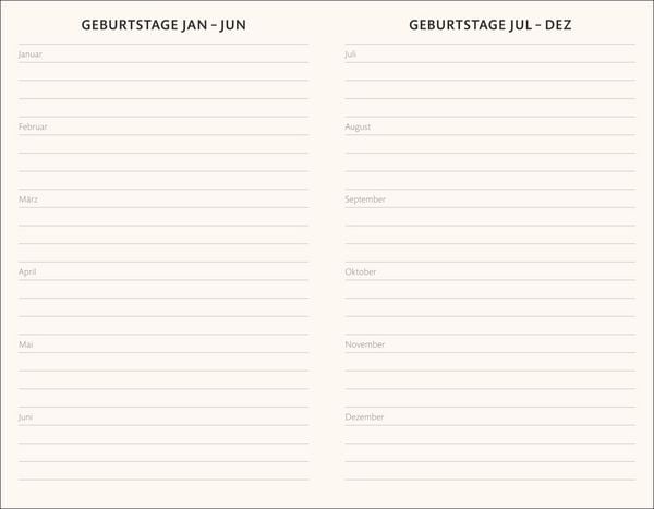 Produktbild: Kombitimer schwarz klein 2027