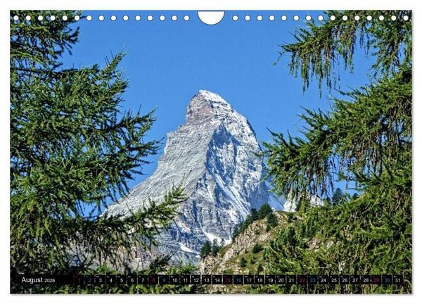 Produktbild: MATTERHORN. Faszination und Magie (Wandkalender 2026 DIN A4 quer), CALVENDO Monatskalender