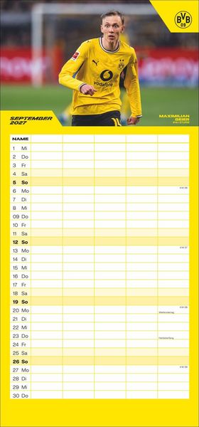 Produktbild: BVB Familienplaner 2027