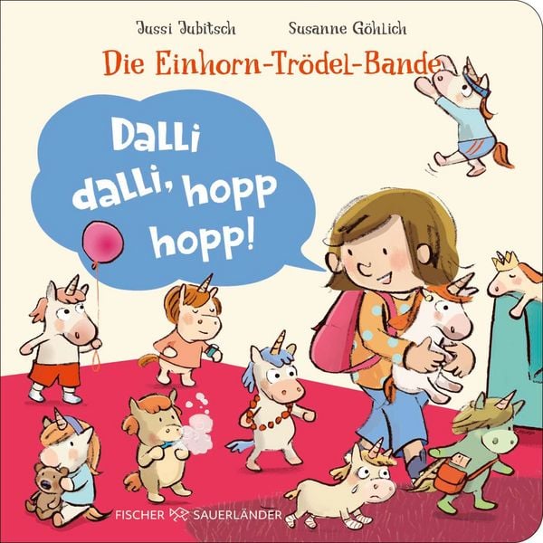 Produktbild: Die Einhorn-Tr&ouml;del-Bande. Dalli dalli, hopp hopp!