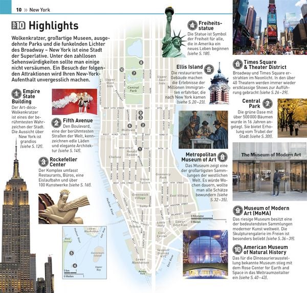 Produktbild: TOP10 Reisef&uuml;hrer New York