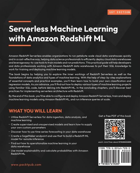 Produktbild: Serverless Machine Learning with Amazon Redshift ML