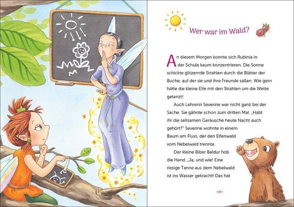Produktbild: Rubinia Wunderherz, die mutige Waldelfe (Band 7) - Die Kraft der Freundschaft