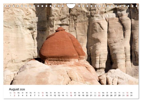 Produktbild: Felsen und Steine in fantastischen Farben und Formen (Wandkalender 2026 DIN A4 quer), CALVENDO Monatskalender