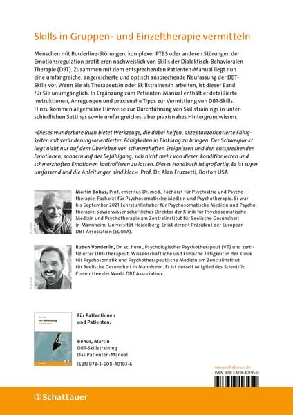 Produktbild: DBT-Skillstraining