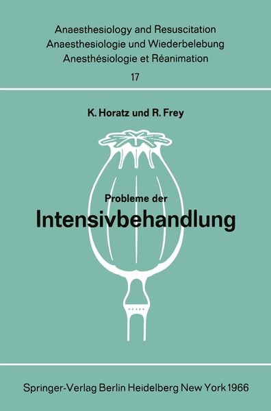 Produktbild: Probleme der Intensivbehandlung