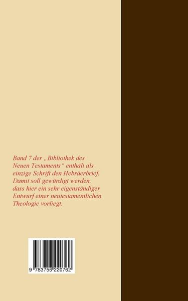 Produktbild: Der Hebr&auml;erbrief
