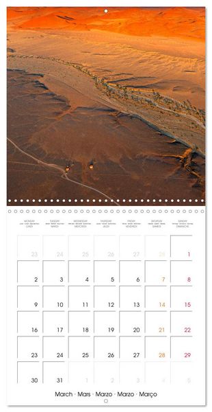 Produktbild: Namibian desert (Wall Calendar 2026 12 &times; 12 Inch) CALVENDO 12 Month Wall Calendar