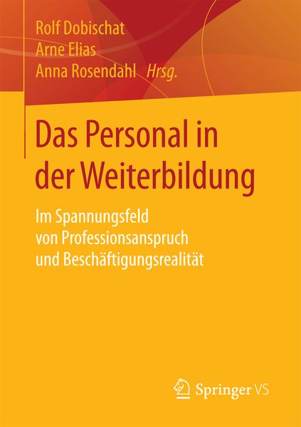 Produktbild: Das Personal in der Weiterbildung