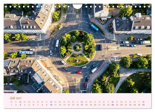 Produktbild: Roundabouts - Kreisverkehre (Wandkalender 2027 DIN A4 quer), CALVENDO Monatskalender