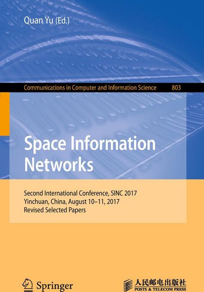 Produktbild: Space Information Networks