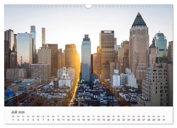 Produktbild: Traumstadt New York (Wandkalender 2026 DIN A3 quer), CALVENDO Monatskalender
