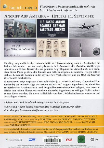 Produktbild: Angriff auf Amerika - Hitlers 11. September