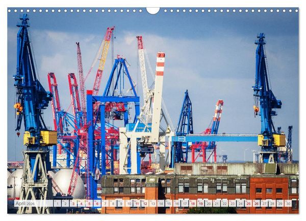 Produktbild: Hamburg. HafenCity, Kontorhausviertel und Speicherstadt. (Wandkalender 2026 DIN A3 quer), CALVENDO Monatskalender