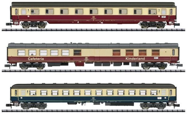 MiniTrix T18274 Schnellzugwagen-Set 1 FD 1922 Berchtesgadener Land