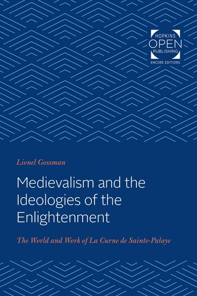 Produktbild: Medievalism and the Ideologies of the Enlightenment
