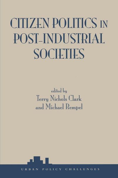 Produktbild: Citizen Politics In Post-industrial Societies