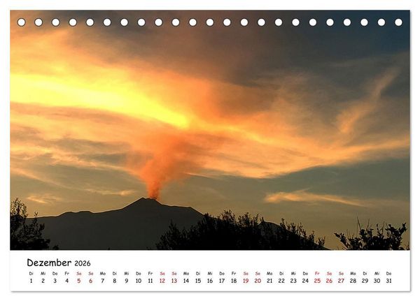 Produktbild: Sizilien - der Osten und die Liparischen Inseln (Tischkalender 2026 DIN A5 quer), CALVENDO Monatskalender