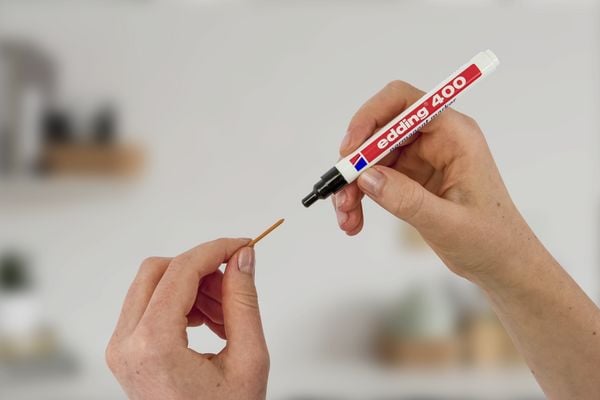 Produktbild: edding 400 Permanentmarker, 1mm, 4er Set schwarz