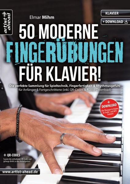 Produktbild: 50 moderne Finger&uuml;bungen f&uuml;r Klavier!