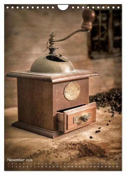 Produktbild: Alte Kaffeem&uuml;hlen (Wandkalender 2026 DIN A4 hoch), CALVENDO Monatskalender