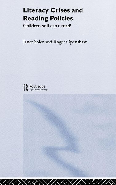 Produktbild: Literacy Crises and Reading Policies