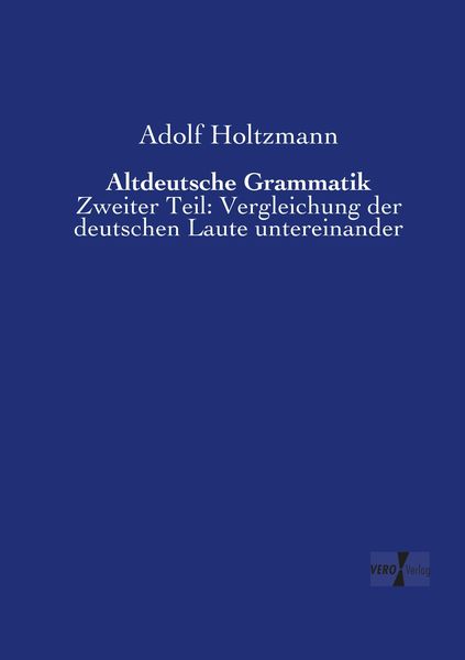Produktbild: Altdeutsche Grammatik