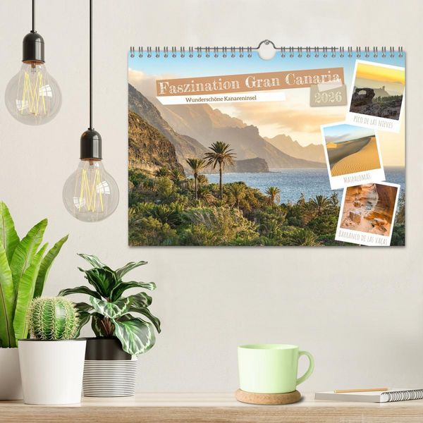 Produktbild: Faszination Gran Canaria (Wandkalender 2026 DIN A4 quer), CALVENDO Monatskalender