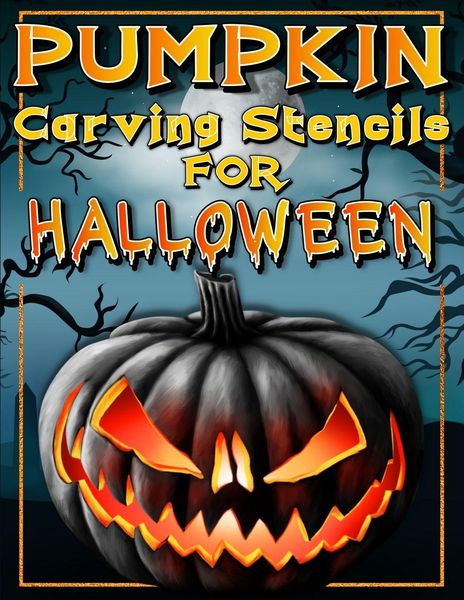 Produktbild: Halloween Pumpkin Carving Stencils