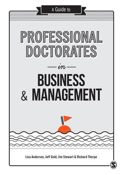 Produktbild: A Guide to Professional Doctorates in Business and Management